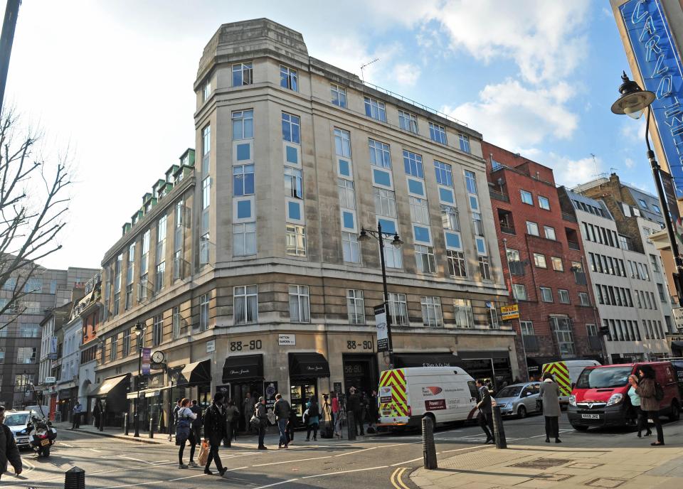  Hatton Garden in London were the Easter Bank Holiday robbery took place