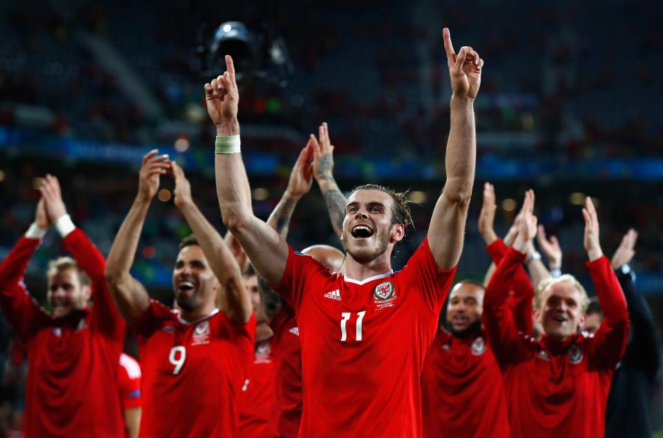  Wales reached the semi-finals at Euro 2016