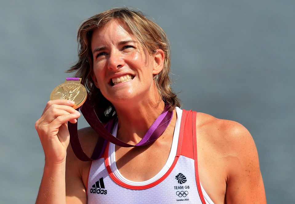 Katherine Grainger is Britain’s most decorated female Olympian