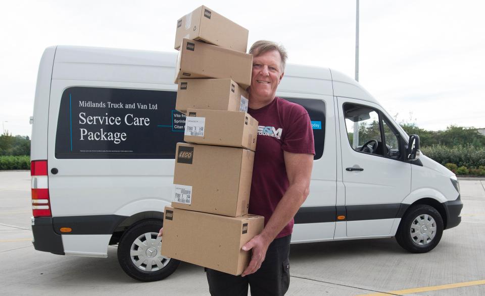  Nigel Spink set up his own courier business in 2012