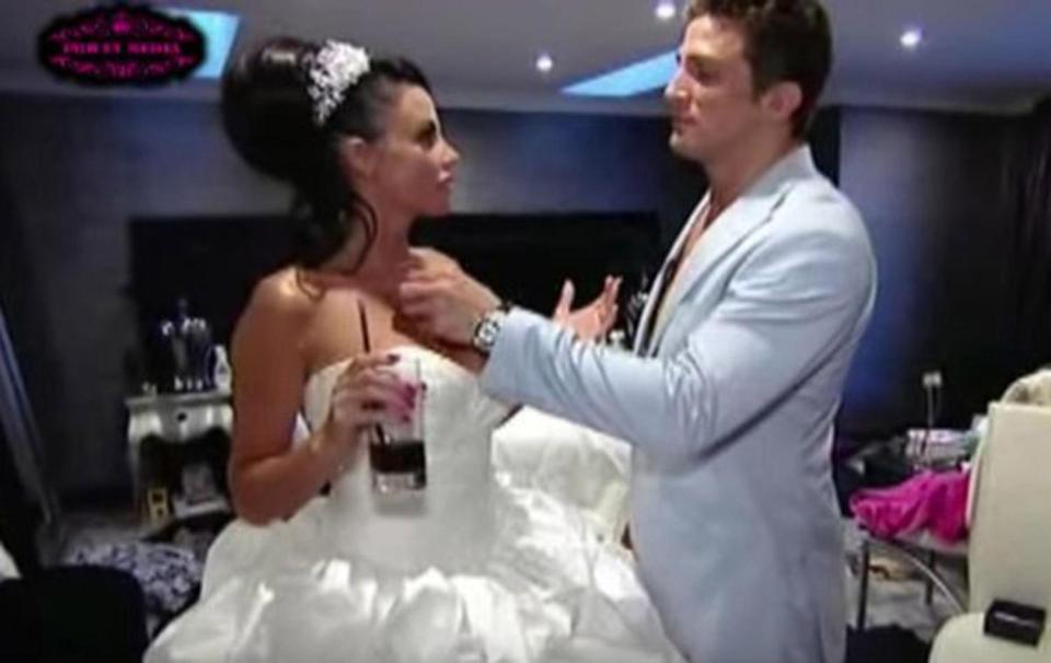  The 40-year-old was previously married to hubby no2 cage fighter Alex Reid