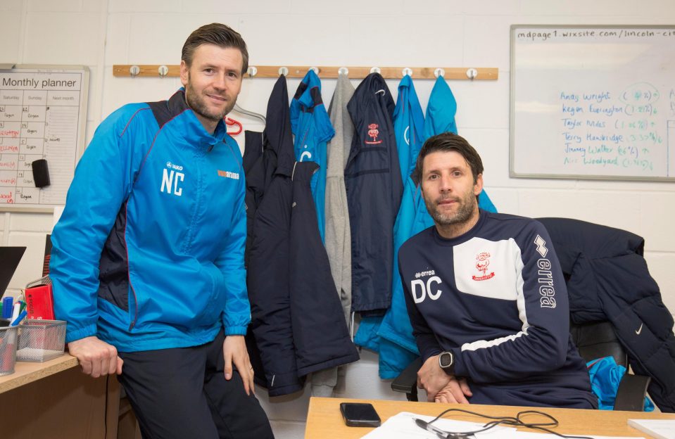  Lincoln City brothers Nicky and Danny Cowley have been using the 'Love Train' for a while