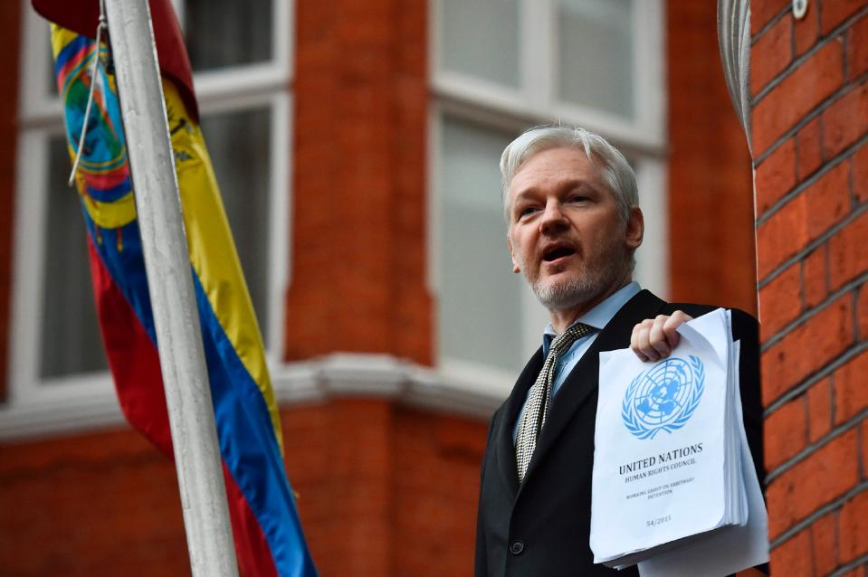  Julian Assange's health is thought to be deteriorating