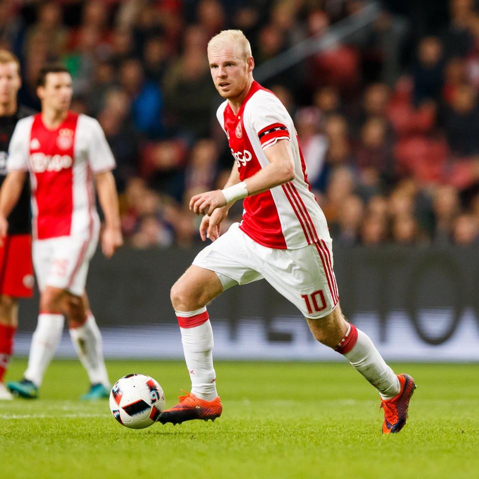  Klaassen joined Everton from Ajax last summer where he had won three league titles and helped them into the 2017 Europa League finals