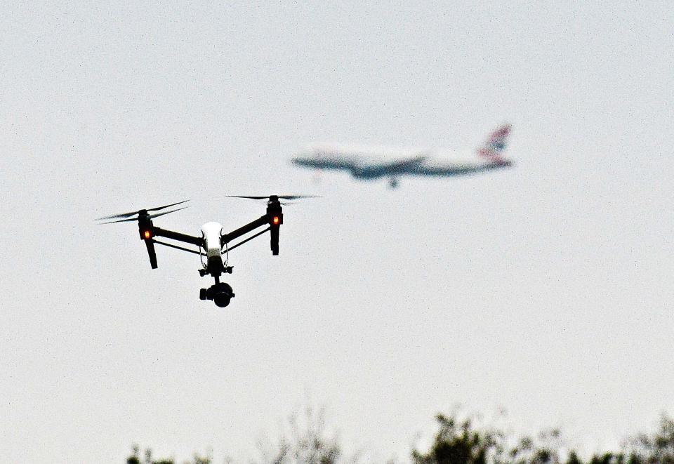  Research shows a drone weighing 2kg could 'critically damage' the windscreen of an airliner