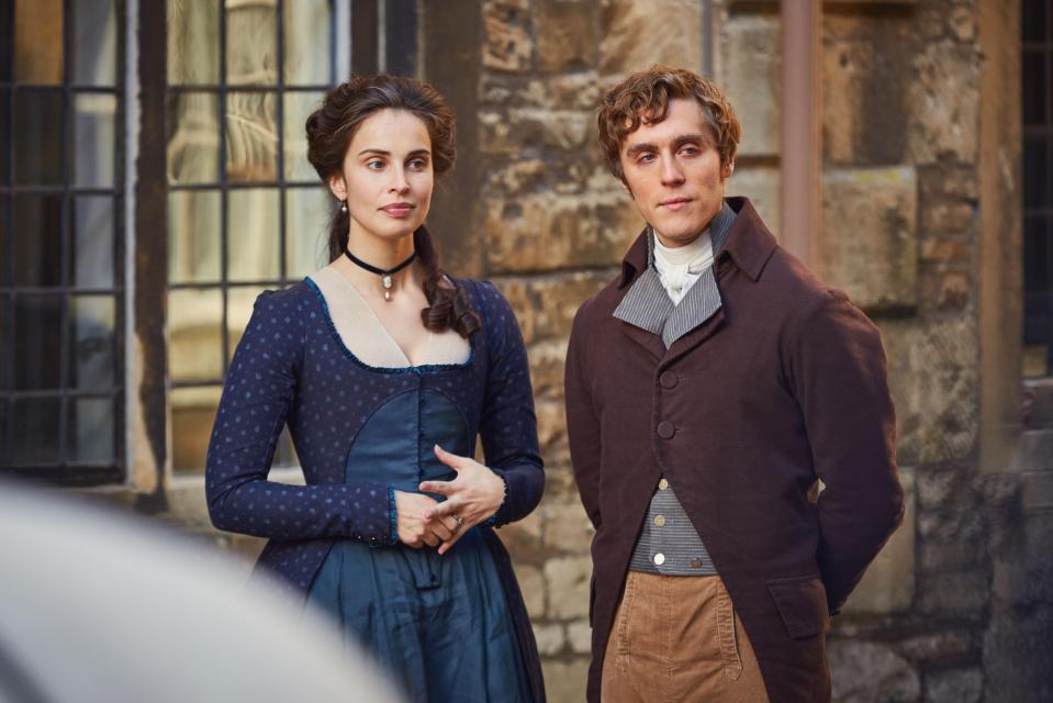  Elizabeth married George Warleggan (played by actor Jack Farthing), Ross Poldark's rival