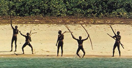  The Sentinalese people of North Sentinel Island reject all contact with outsiders