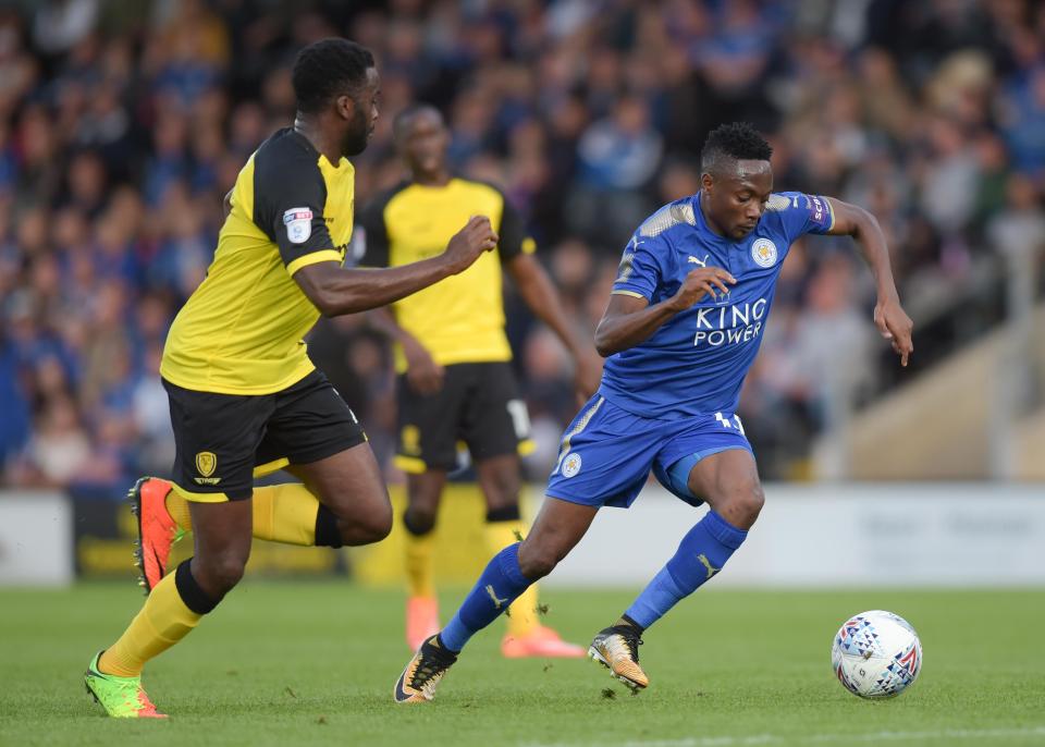  Musa, 25, has struggled at the King Power Stadium since joining Leicester in 2016