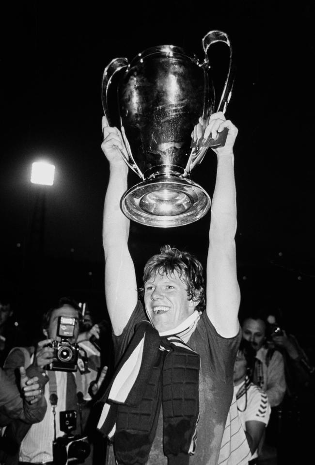  The former Aston Villa legend won the European Cup in 1982