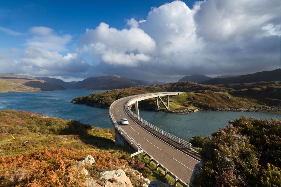  The North Coast 500 is a giant circular around the top of Scotland