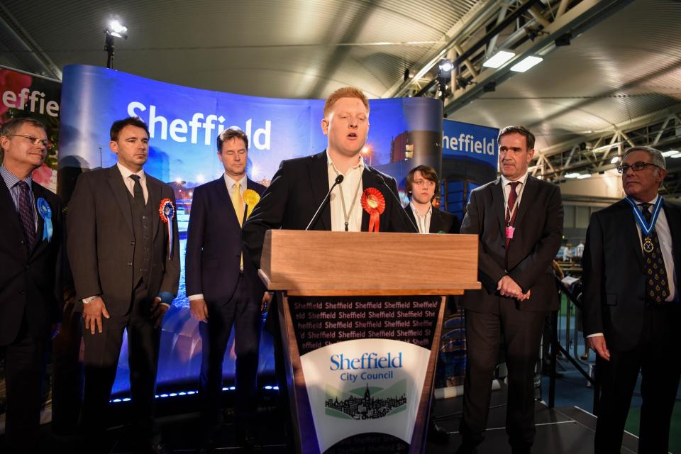  Mr O'Mara defeated Nick Clegg in Sheffield Hallam last year