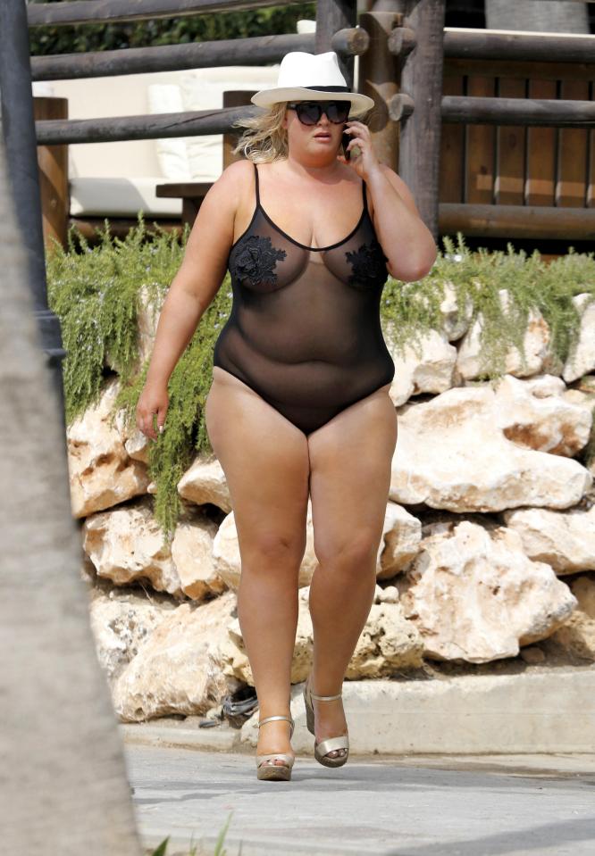  And who can forget when Gemma Collins strutted her stuff in this mesh wonder