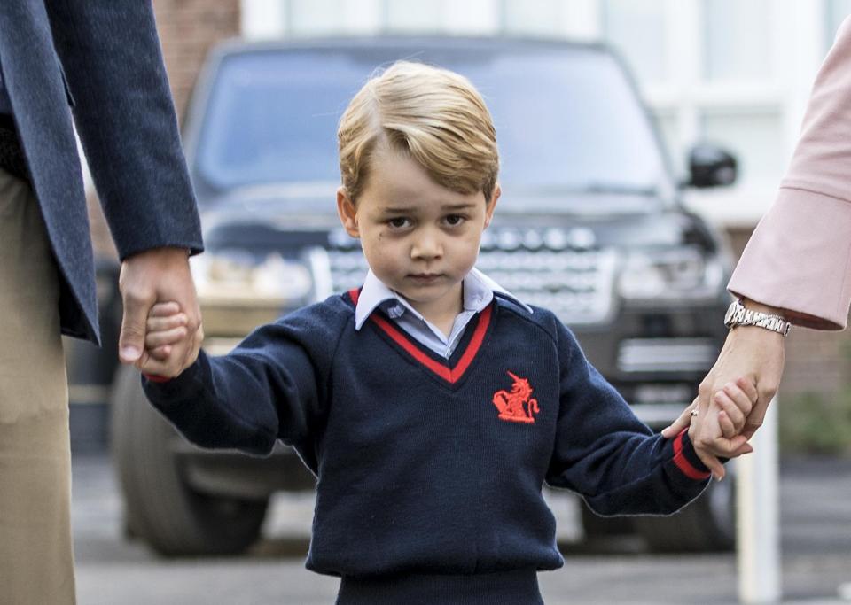  Prince George started school in September 2017