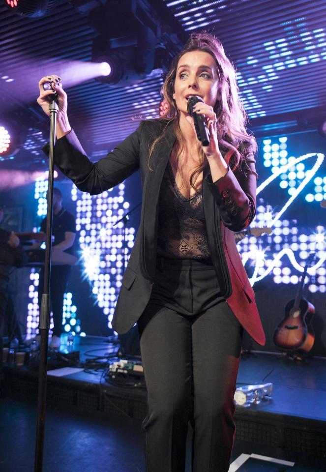  Louise Redknapp performed her first show in 15 years last December