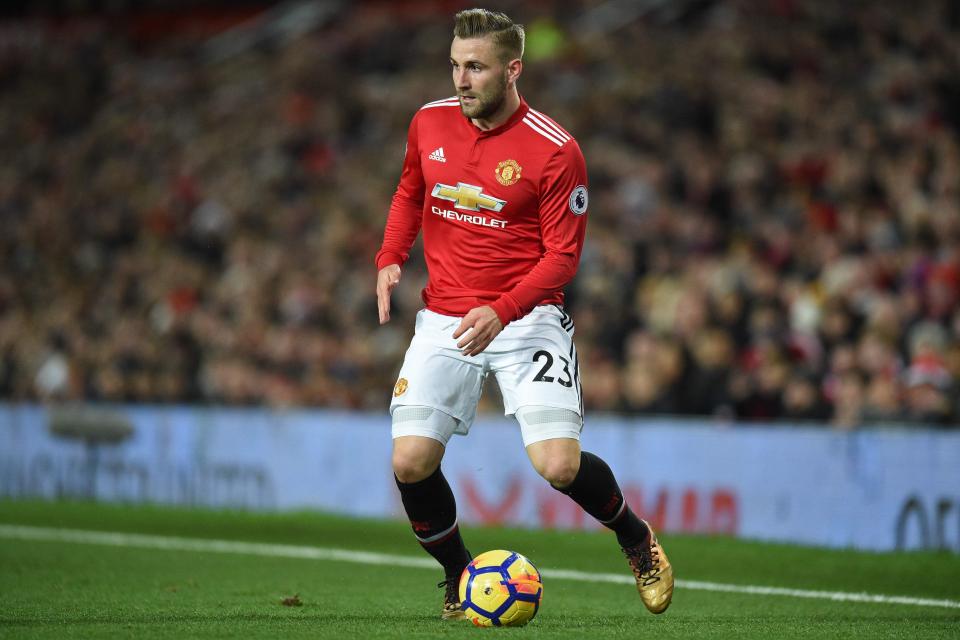  Luke Shaw has struggled for regular action at Old Trafford since Jose Mourinho's arrival