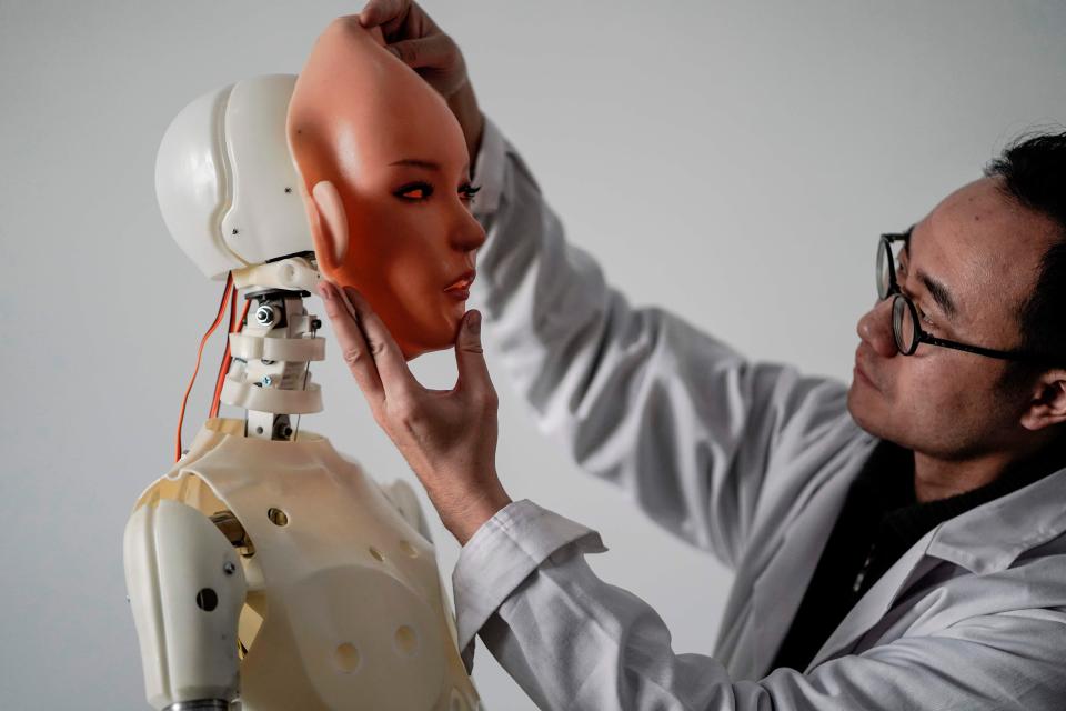  Experts are currently working on improving sex robot technology to make their creations even more human-like