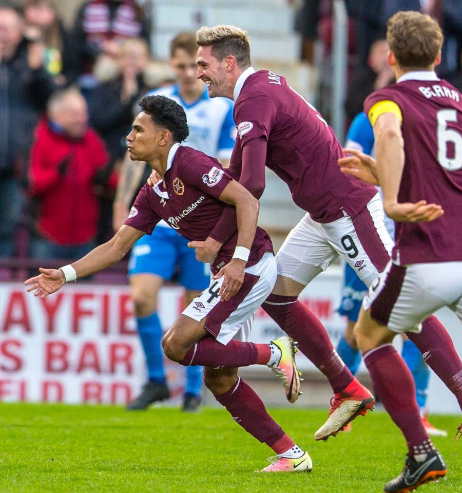 Mitchell impressed at Hearts last season after moving to Scotland on loan