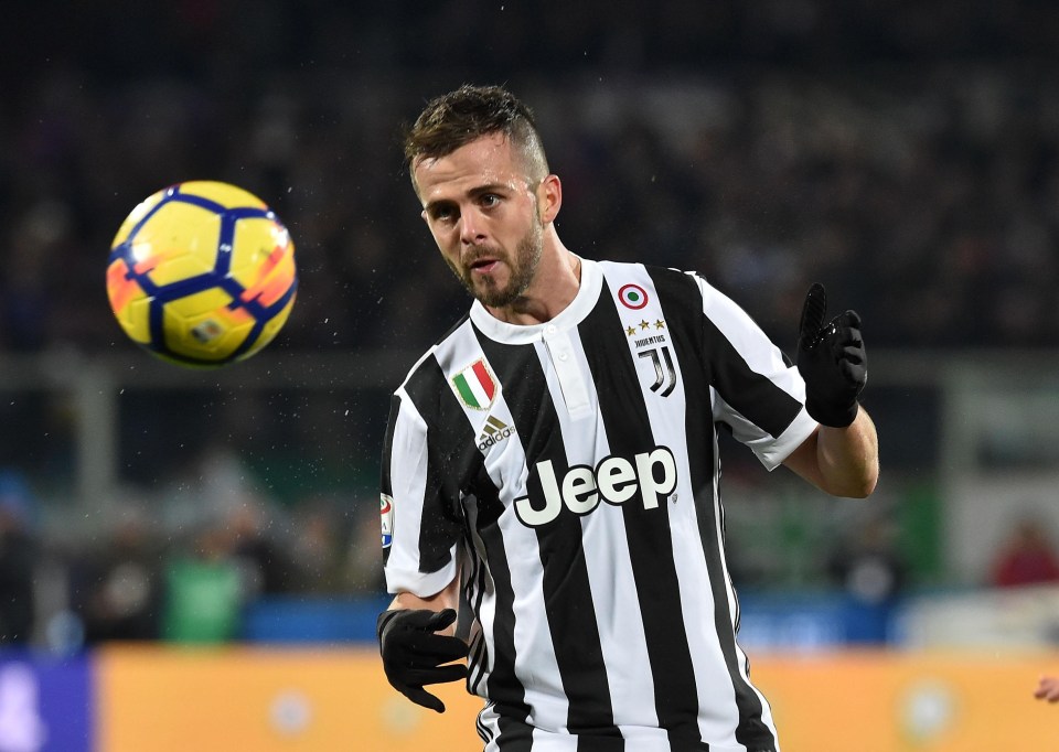 Miralem Pjanic is another name linked with the Juve exit door