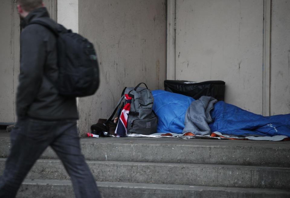  The number of homeless people who are employed has nearly doubled in just five years