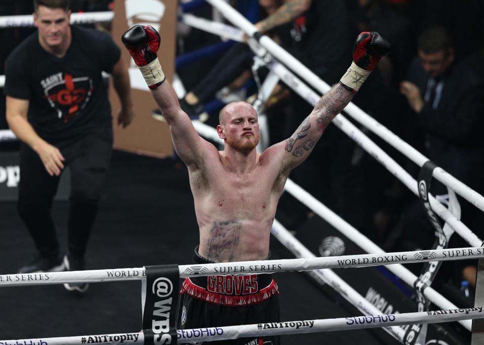  George Groves will defend his WBA belt for the third time