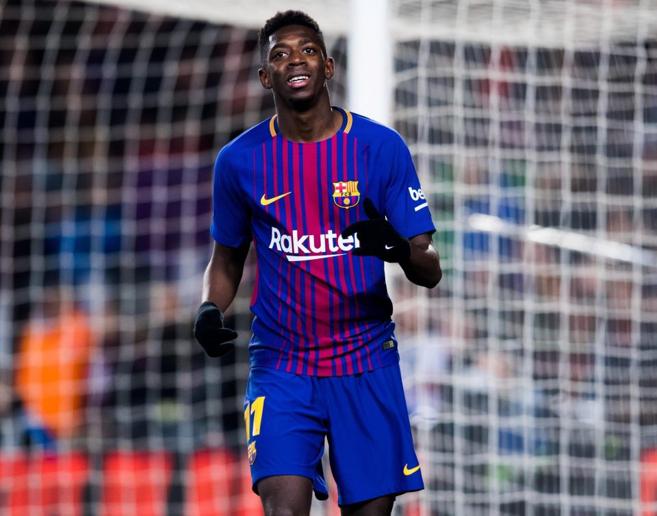  Dembele forced a move to Barcelona in 2017