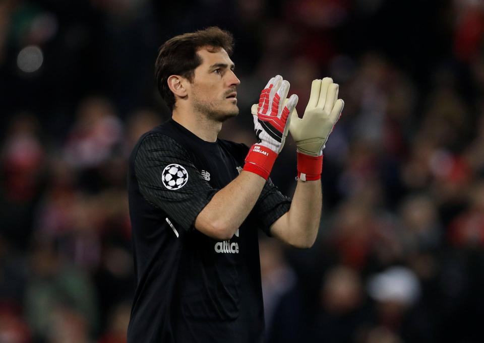  Iker Casillas played over 700 matches for Real Madrid