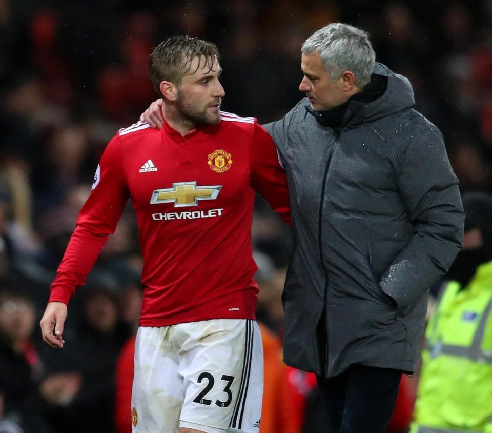  Luke Shaw wants to win back the trust of Jose Mourinho