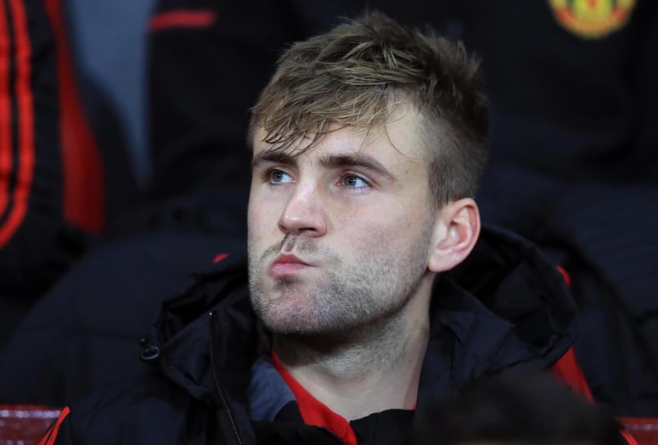  Luke Shaw has reportedly rejected a move to Everton from Manchester United