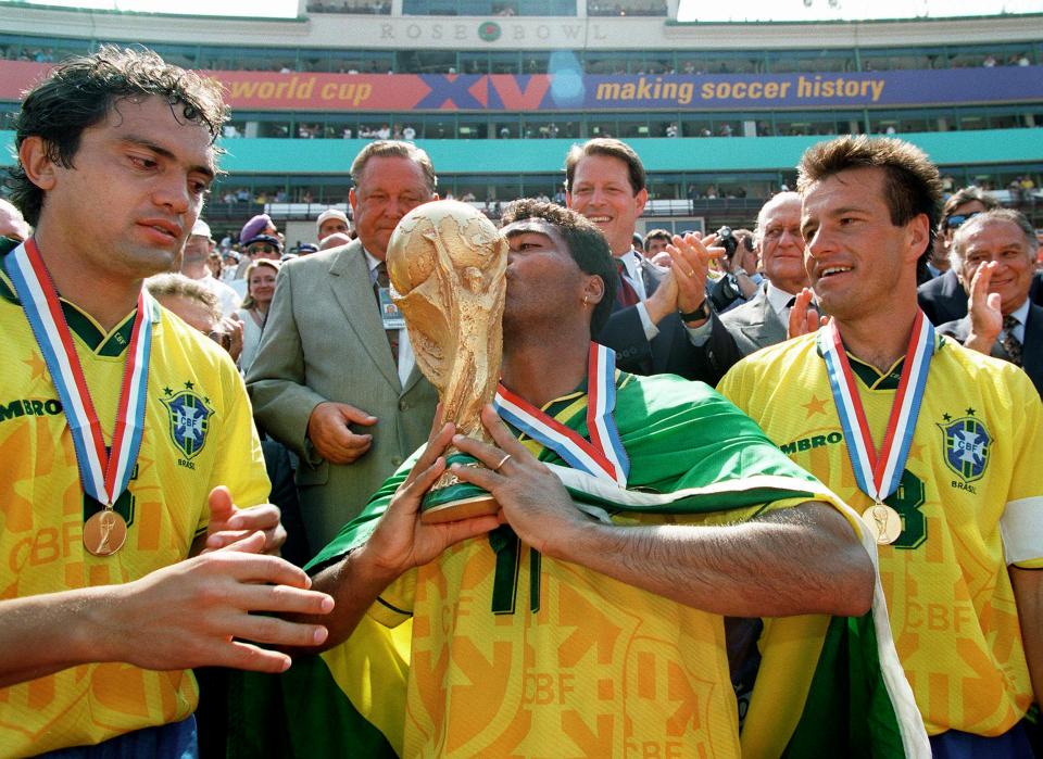  At USA 1994, Romario won the World Cup and won Golden Ball