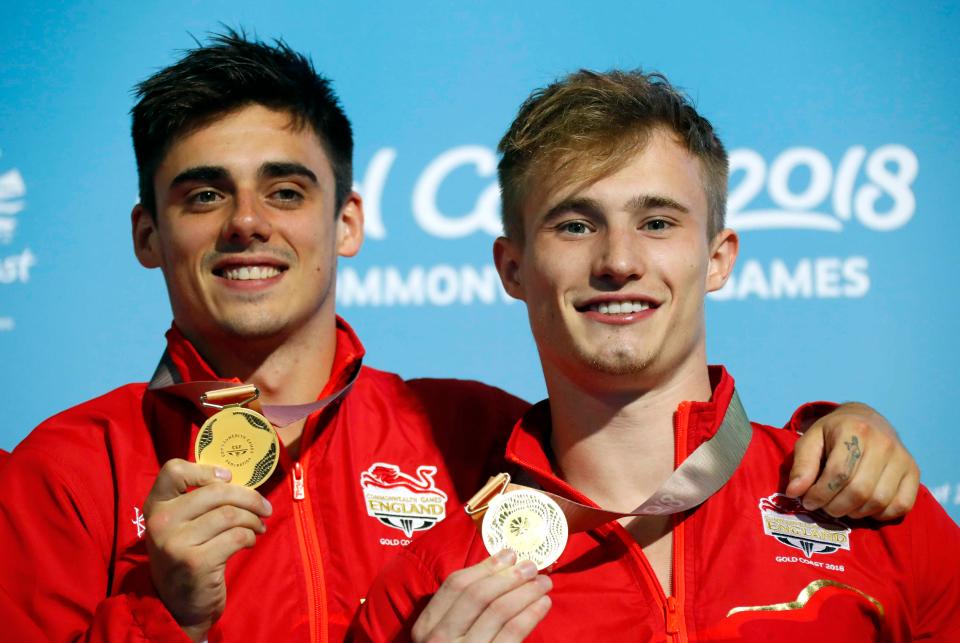  Chris Mears (left) and Jack Laugher won gold at the 2014 and 2018 Commonwealth Games