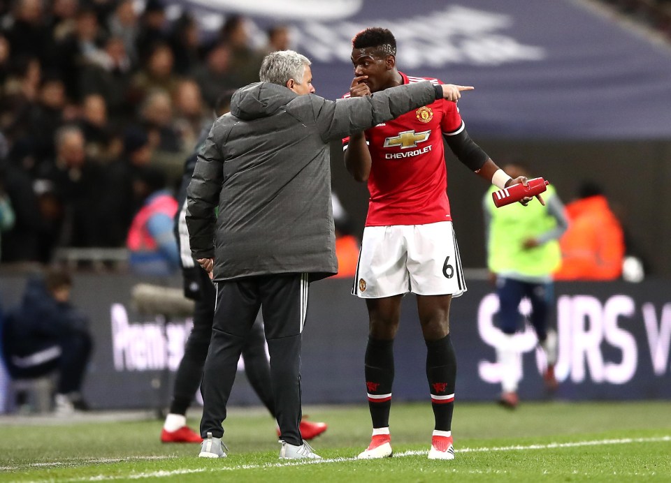 Mourinho and Pogba have a frayed relationship after falling out last season