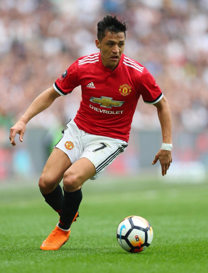  Sanchez is set to feature for Manchester United on Sunday.