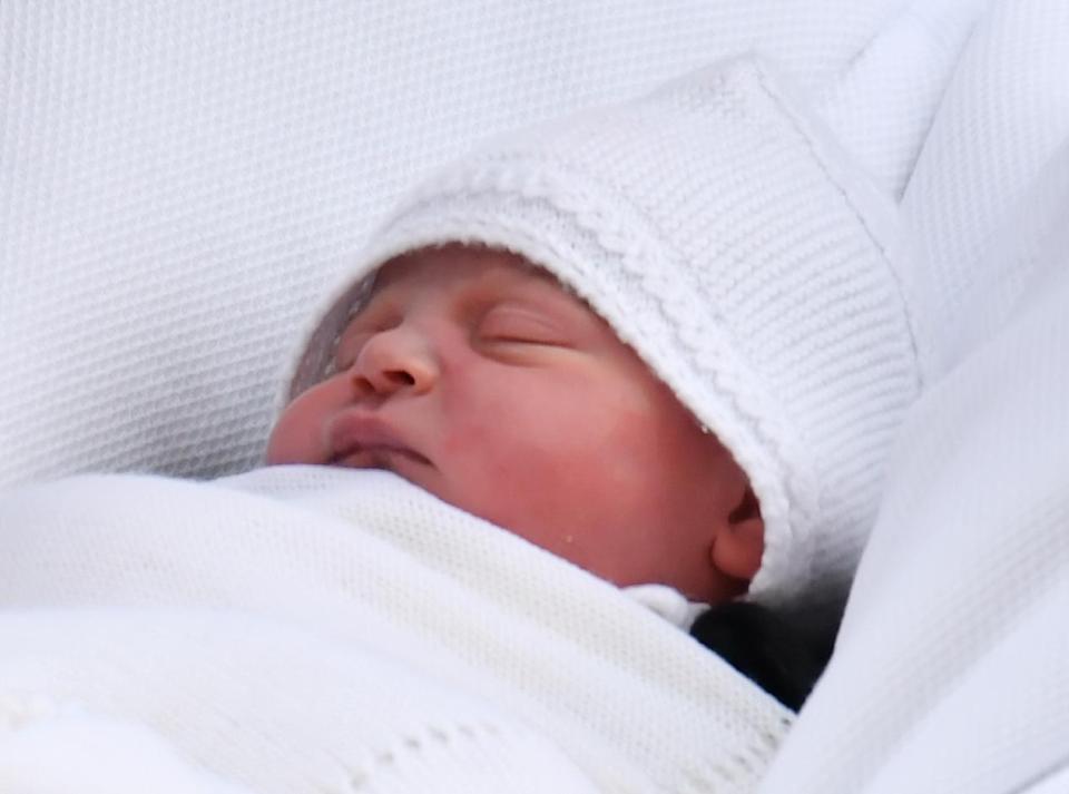  The Duchess of Cambridge gave birth to Prince Louis on April 23