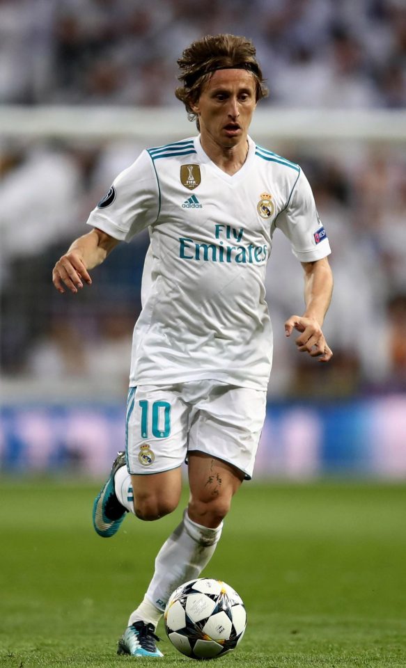  Modric has grown to become an indispensable player for Los Blancos as he enters his seventh season at the club this year