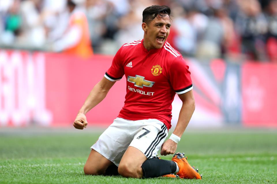  Manchester United star Alexis Sanchez appears to be on the move again