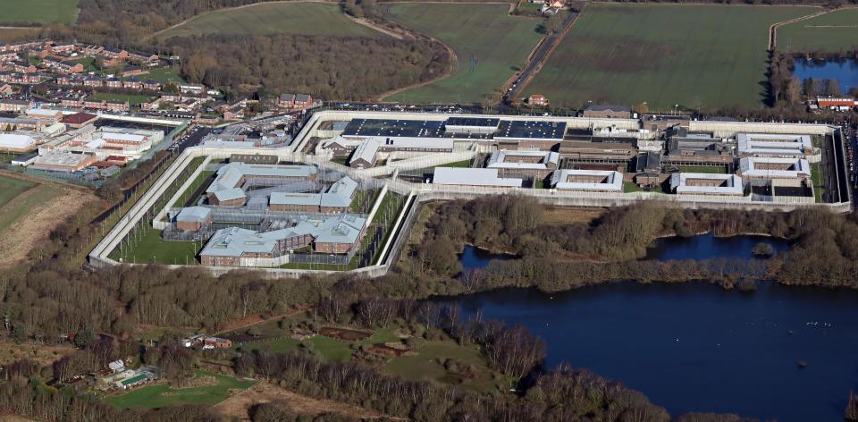  The prison has been nicknamed the 'Costa del Durham' hotel by inmates