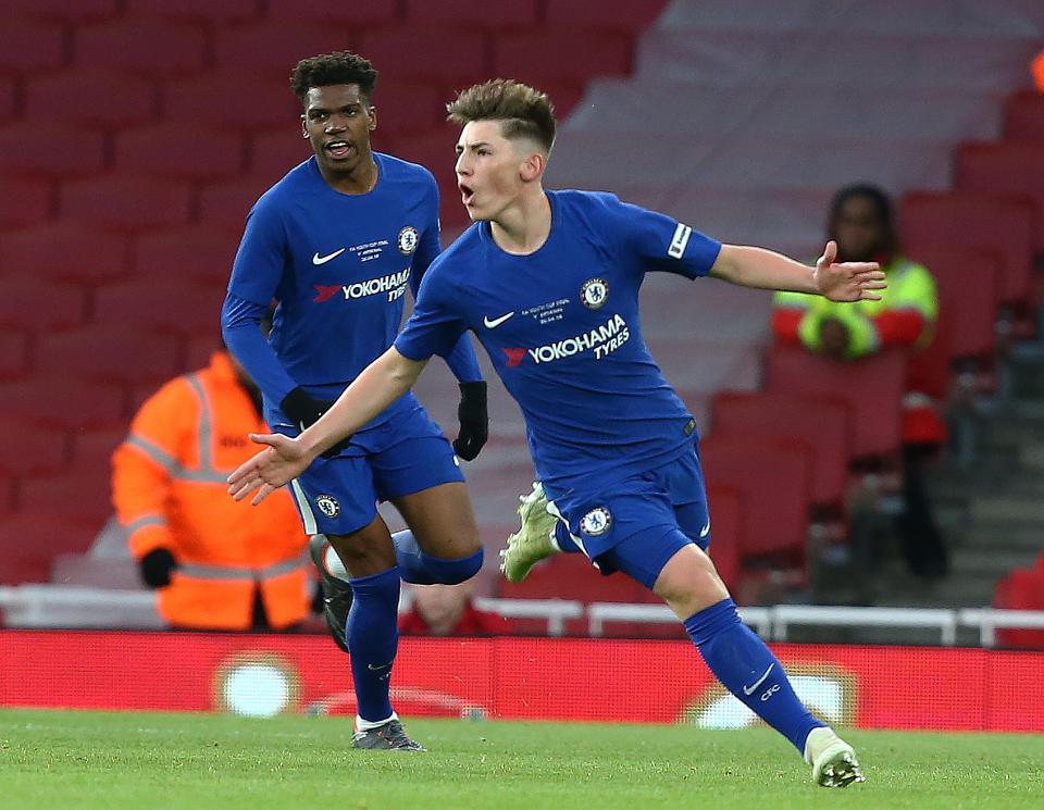  Starlet Billy Gilmour has signed his first professional contract at Chelsea