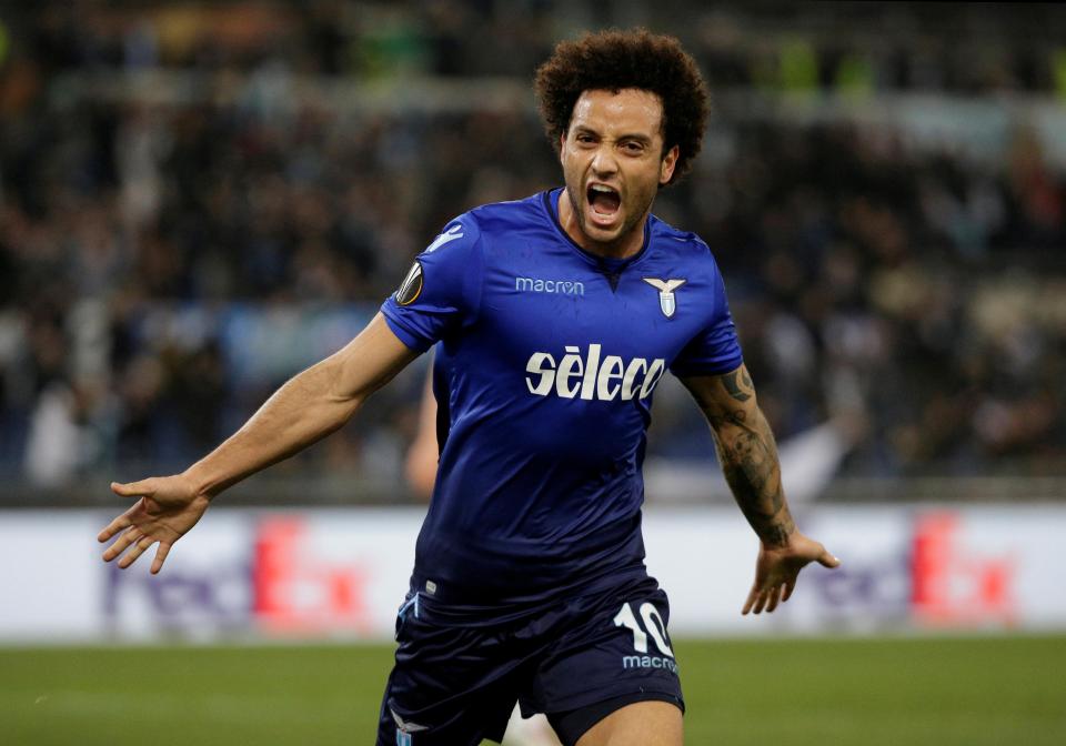  Felipe Anderson is likely to swap Lazio for West Ham - and become the Londoner's club-record signing