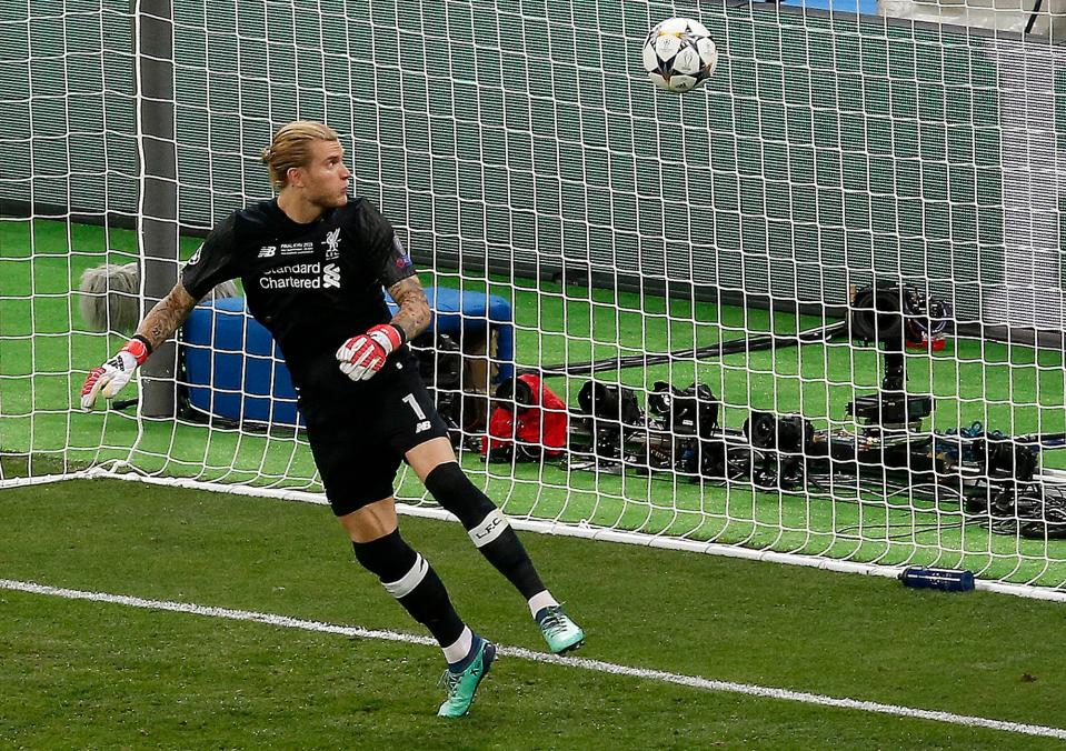  Karius made two mistakes as Liverpool lost 3-1 to Real Madrid in the Champions League final