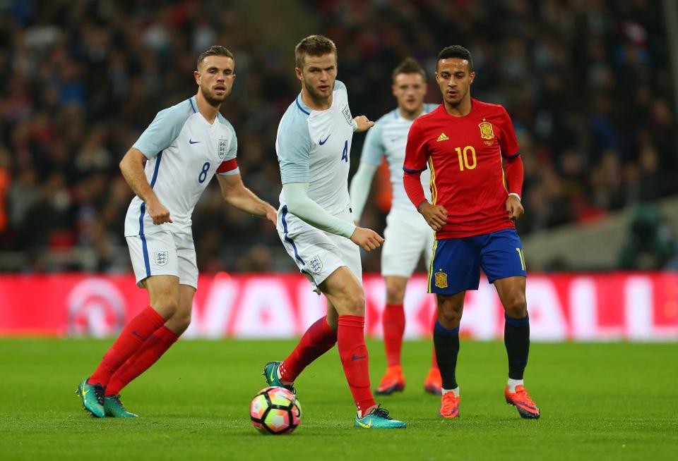  England are set to play with either Dier or Henderson shielding their defence