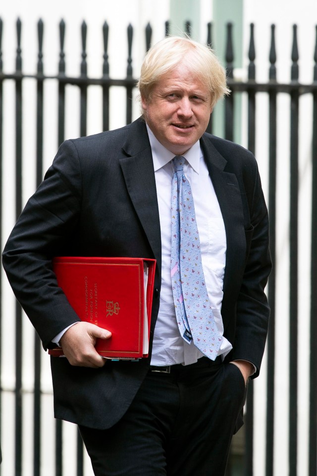 Donald Trump tipped former Foreign Secretary Boris Johnson as a future Prime Minister