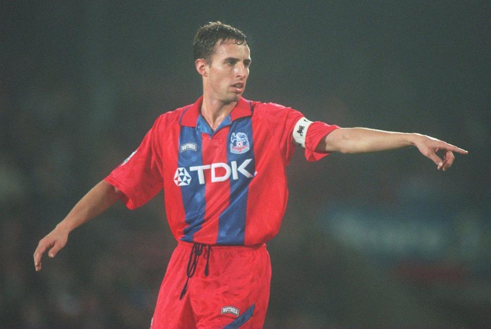  He played in midfield and at right-back during his Palace days