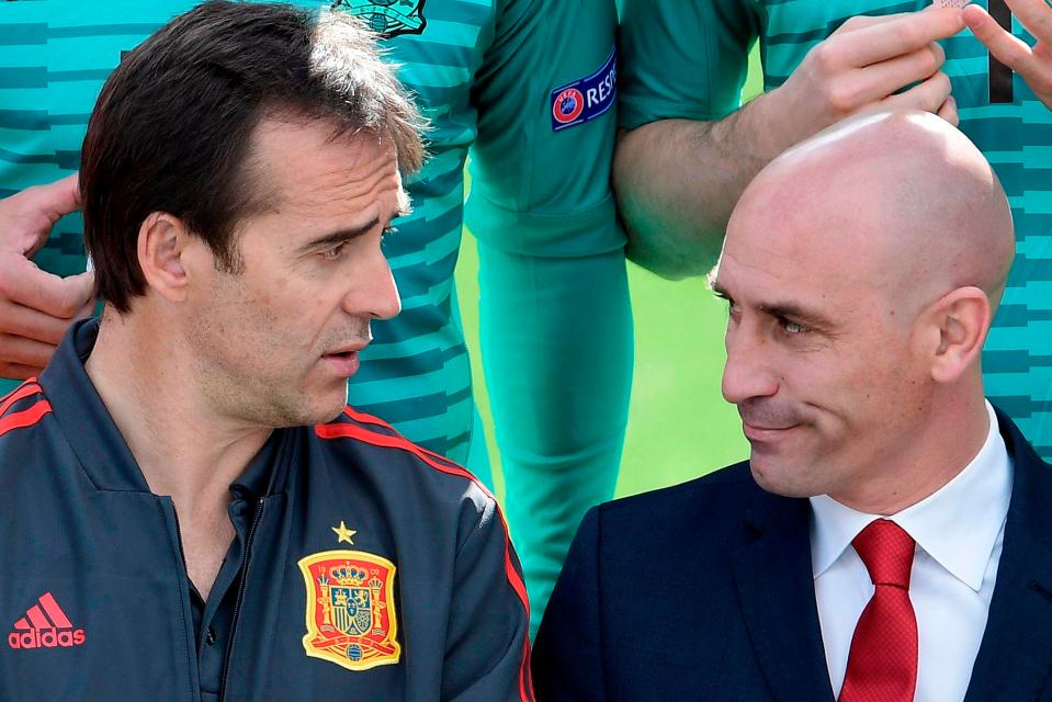  Julen Lopetegui was sacked on the eve of the World Cup and replaced at the last minute