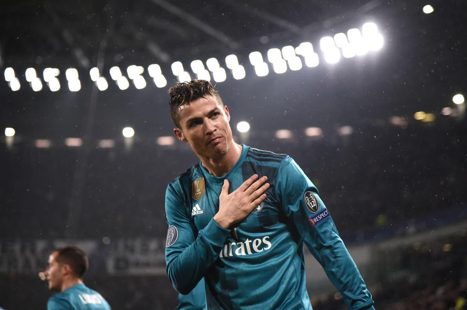  Ronaldo appeared touched by the response of his opponents' fans