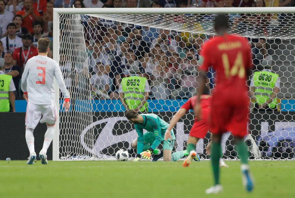  David De Gea's reputation took a hit after his howler against Portugal