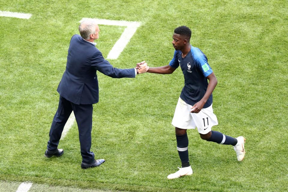  Les Bleus chief Deschamps criticised Dembele over his antics to force through a move to Barcelona last season