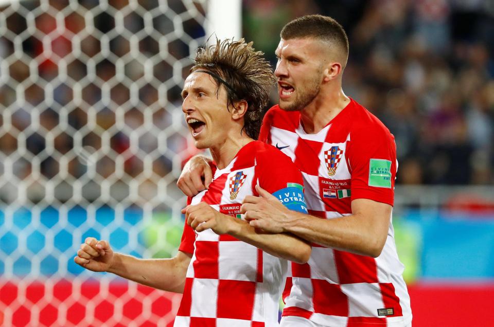  Modric has been talked about as a potential Ballon d'Or winner should he lead Croatia to the World Cup