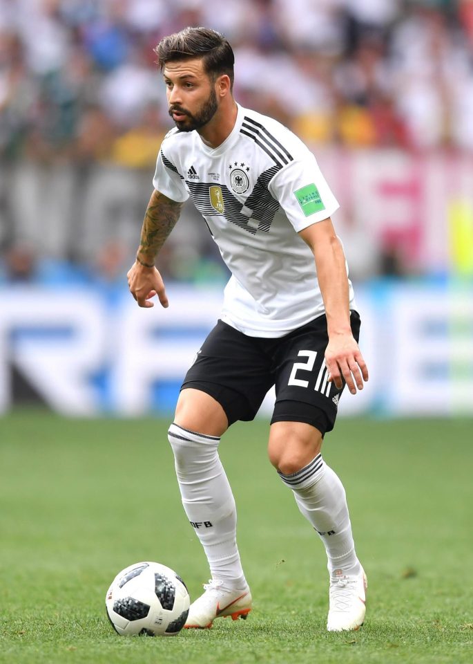  Germany left-back Marvin Plattenhardt could switch Hertha Berlin for the Terriers this summer