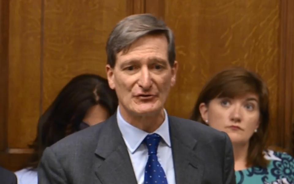  Dominic Grieve was one of the 12 Tories to rebel against May's Brexit plans