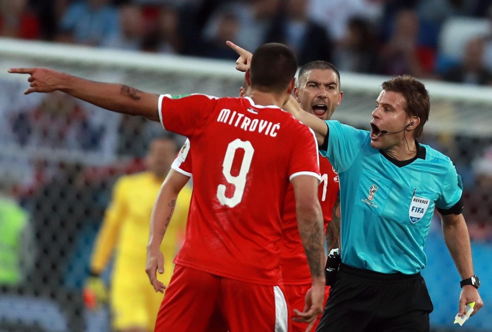 German referee Felix Brych has been sent home from the World Cup after just one match